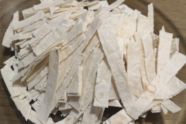 Теплая запеканка из лаваша, которой угощали на армянском ужине