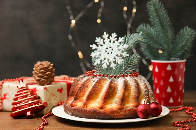 легкий кекс в духовке