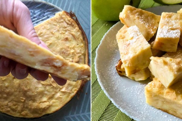 Свекровь нагрянула из Италии и заставила печь «Пирог-невидимку» из яблок