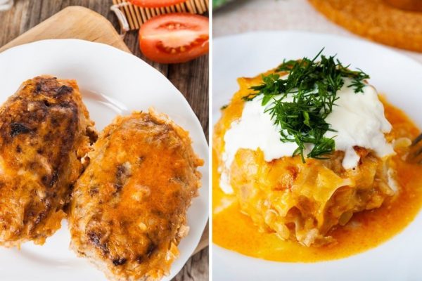 Инструкция по приготовлению ленивых голубцов с рисом