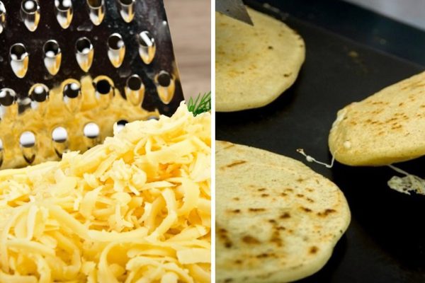 Как приготовить простые сырные лепешки