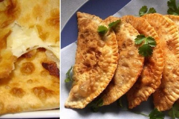 Лепешки с сыром на сковороде