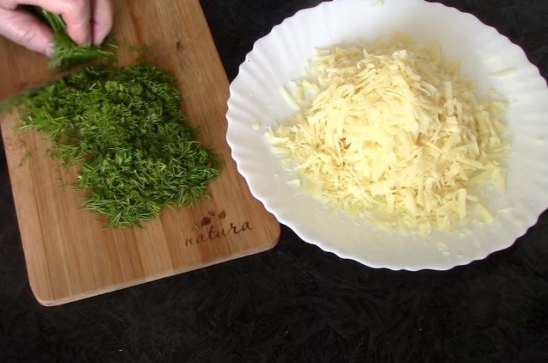 лепешки с сыром и творогом