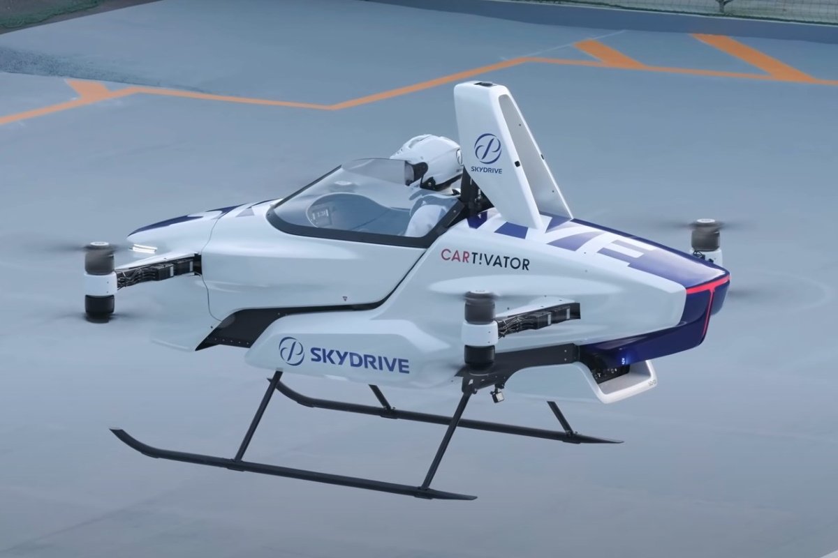 Летающий автомобиль от японской компании SkyDrive