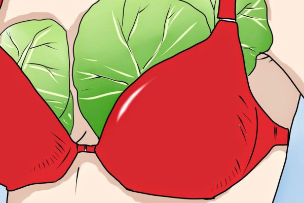 Она приложила к груди капустные листья на всю ночь… Эффект оказался впечатляющим!