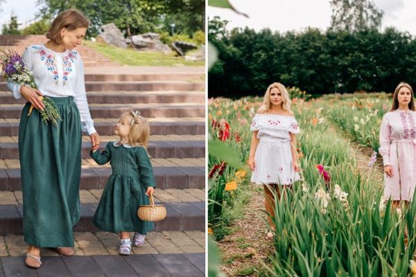 Подборка стильных льняных платьев