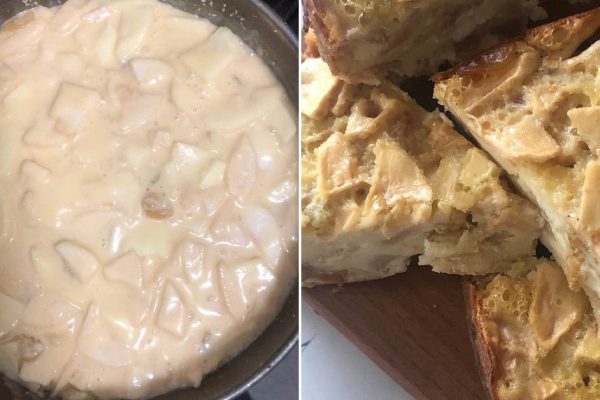 Лучший яблочный пирог на все времена: теста мало, а яблок много