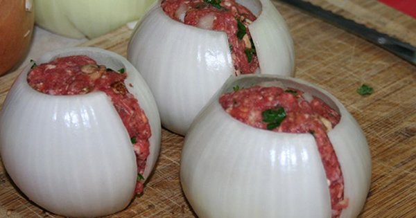 Зачем начинять лук сочным фаршем