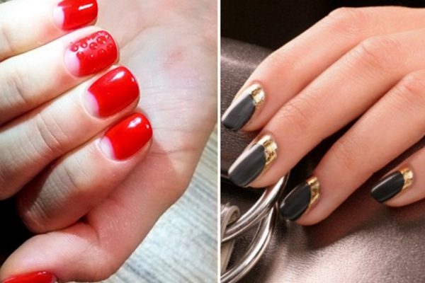 Лунный маникюр во всей красоте. От такого изобилия вариантов глаза разбегаются!