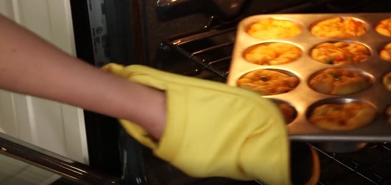 маффины с курицей