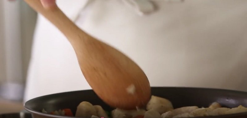 маффины с курицей