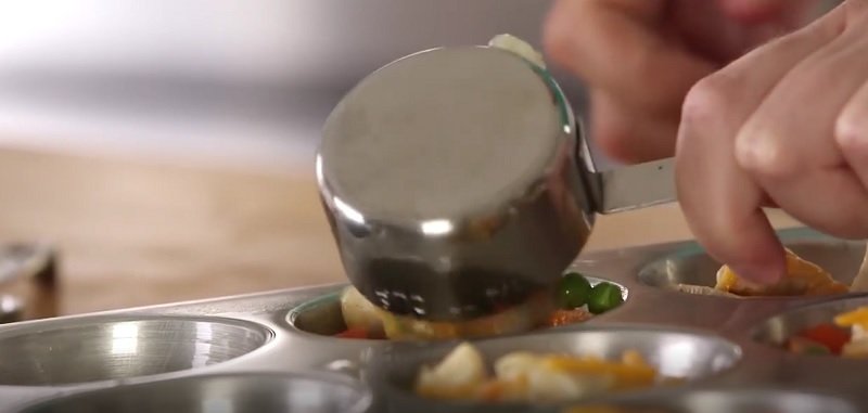 маффины с курицей