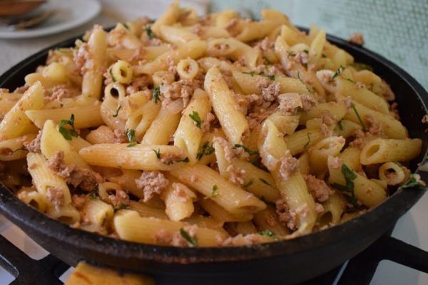 Классический рецепт макарон по-флотски по заветам легендарного ялтинского повара Боруха Канцеленбогена