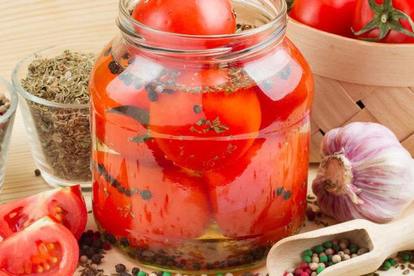 Рецепт малосольных помидоров