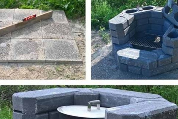 Печь-жаровня из кирпича лучше любого передвижного мангала