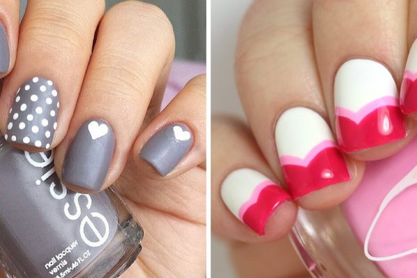 20 идей для маникюра специально ко Дню всех Влюбленных. Варианты на любой вкус!
