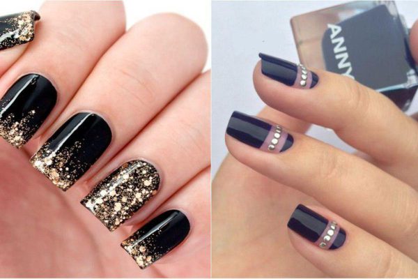 Варианты парадно-выходного маникюра