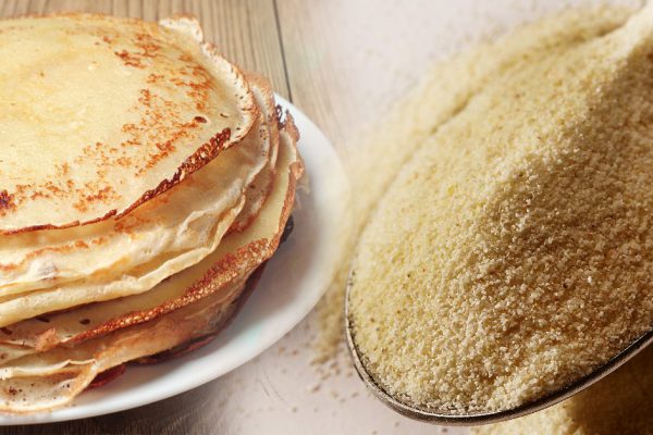 Как приготовить блины на манке