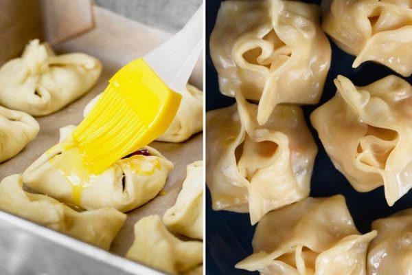 Как приготовить манты на сковороде