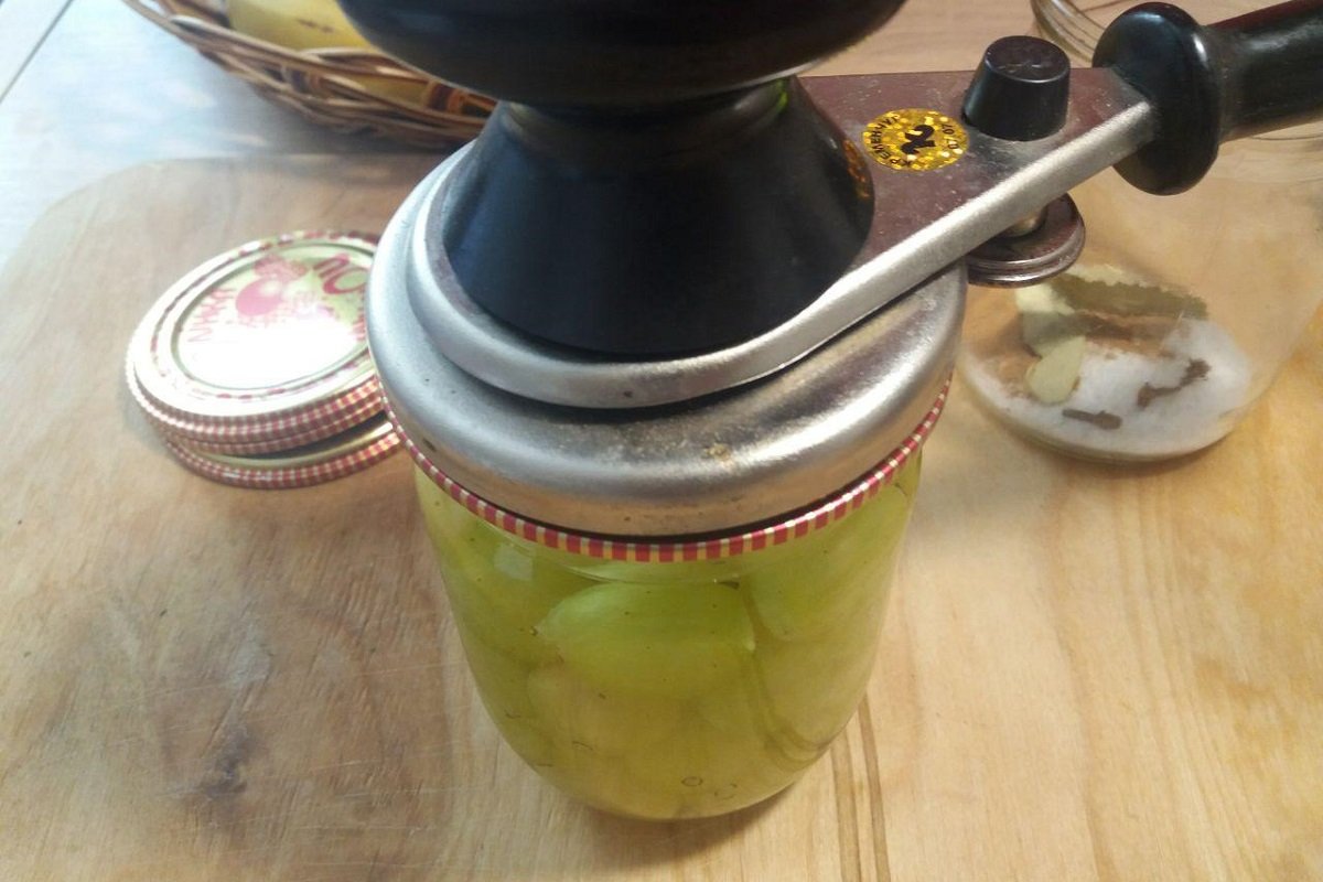 маринованный виноград горчицей