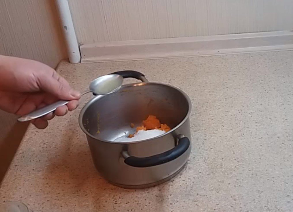 мармелад из тыквы и апельсина