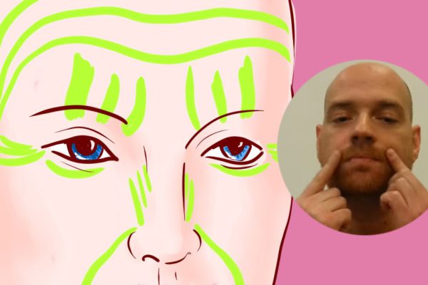 Эффект утюжка: стираем морщины с лица! Массаж для лица от остеопата Александра Смирнова.