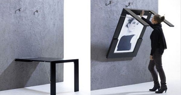 Экономь место со вкусом: оригинальная мебель-трансформер для стильного жилища.