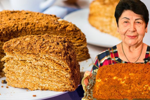 Без труда готовлю медовики на любой праздник по маминому рецепту, коржи не раскатываю