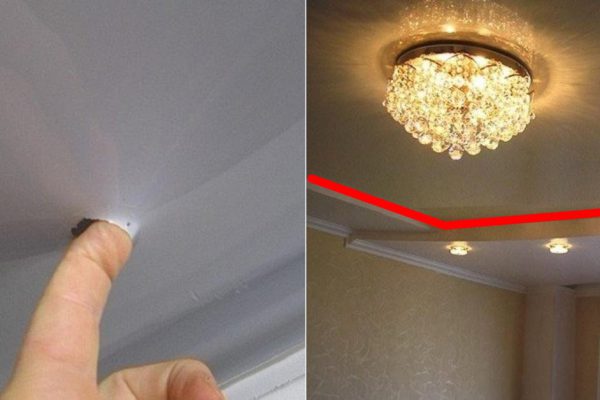 Преимущества и недостатки натяжных потолков