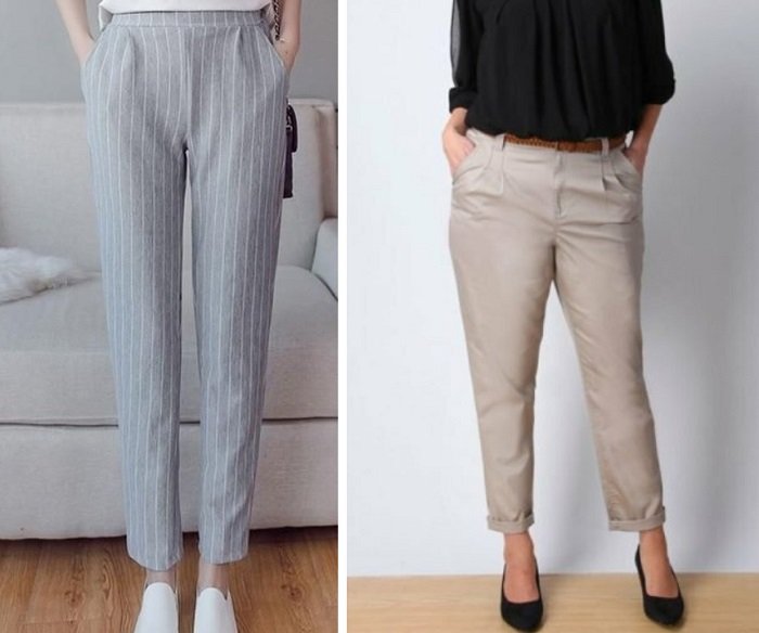 Модели брюк для невысоких женщин