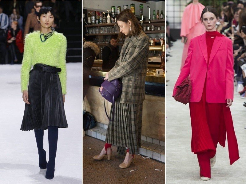 модные тренды в одежде осень 2018