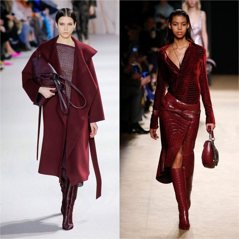 модные цвета осень зима 2019