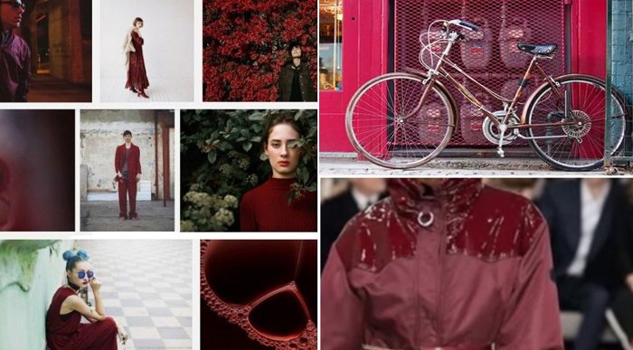 красный велосипед