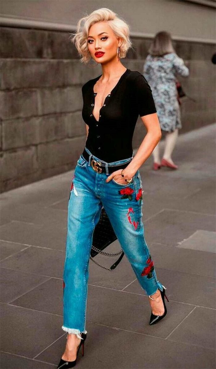 модные джинсы 2019