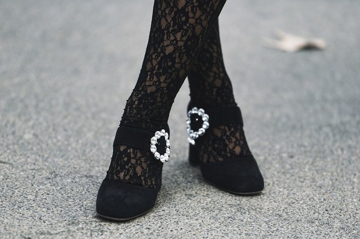 ажурные колготы