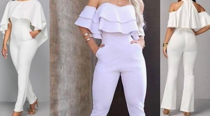 стильные комбинезоны из льна