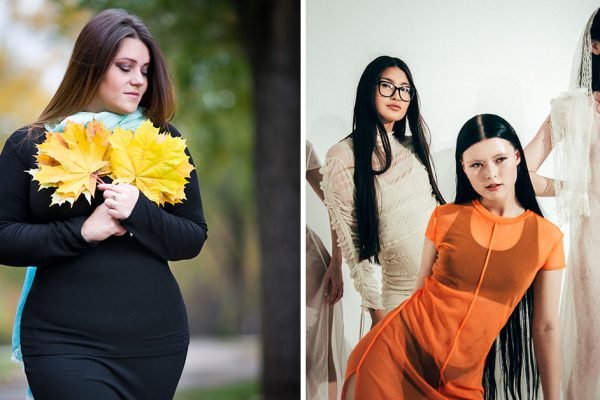 Европейки уже выбросили и забыли такие платья, а у нас они лишь входят в моду