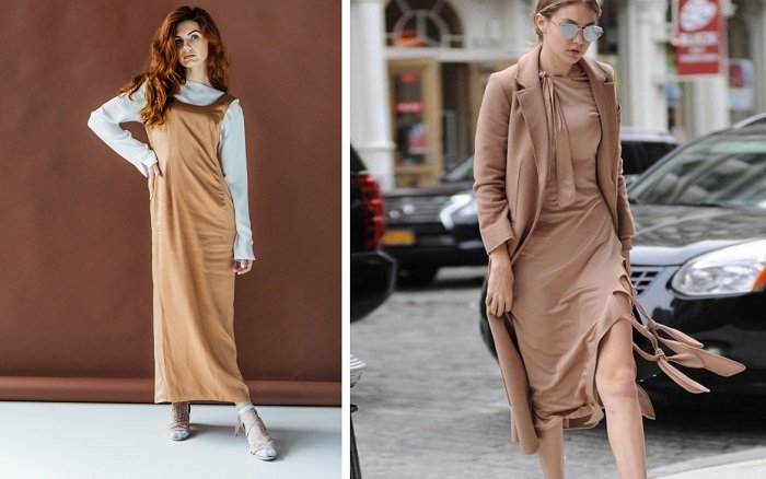 модные платья асимметрия