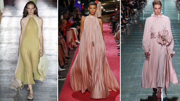 модные платья из штапеля