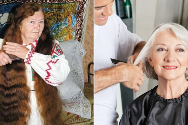 Бабушка в 67 лет укоротила волосы и сделала омбре, оделась по последнему писку моды, берем с нее пример