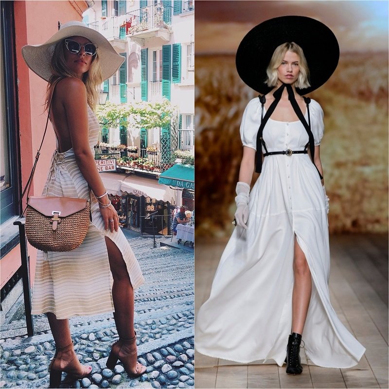 модные летние образы