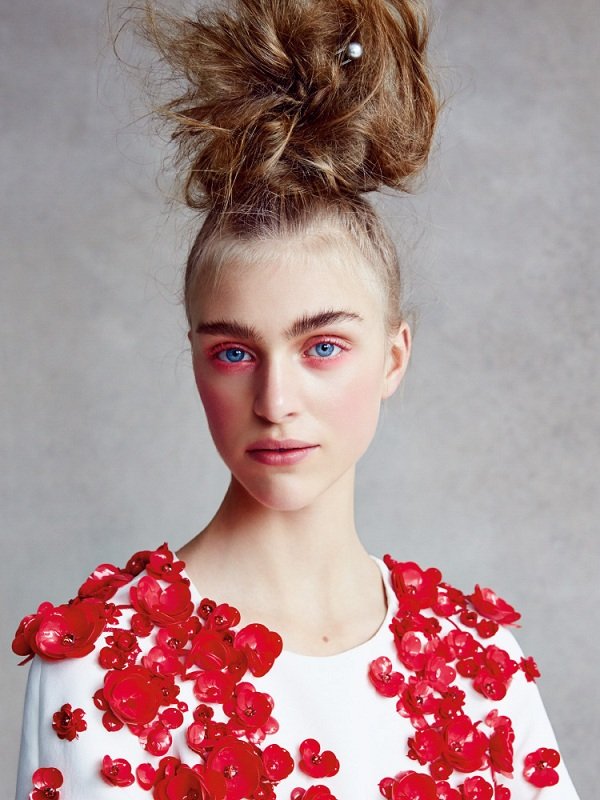 высокий пучок