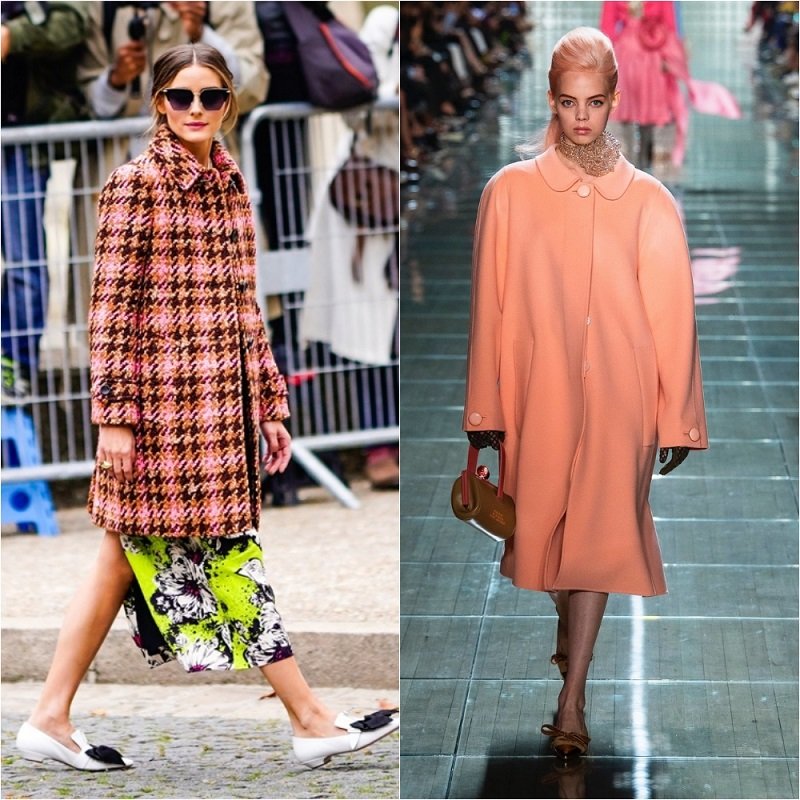 коралловый цвет в одежде