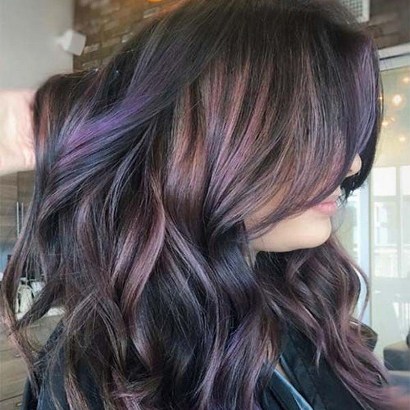 модное окрашивание волос 2018