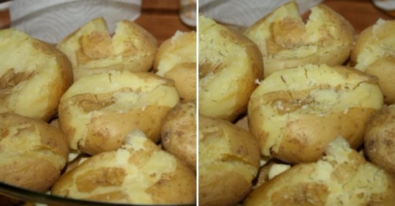 картофель в мундире в духовке рецепт
