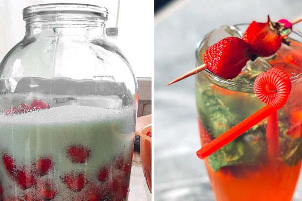 Уже через месяц будет готов напиток из клубники, рассеивающий печали