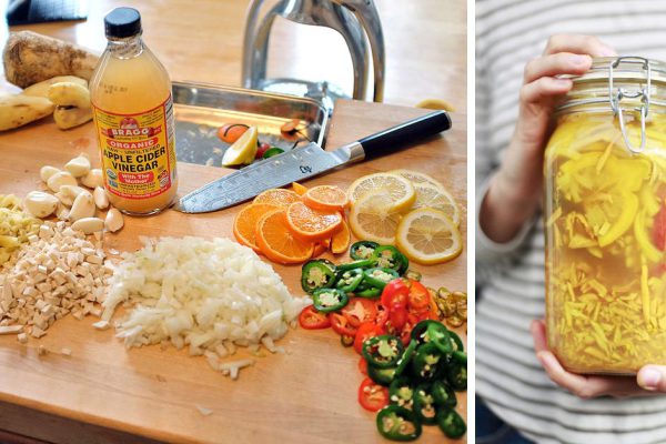 Куркума, имбирь, чеснок, лимон, яблочный уксус… Напиток — квинтэссенция целительных сил природы!