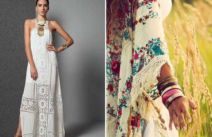 платья в стиле бохо