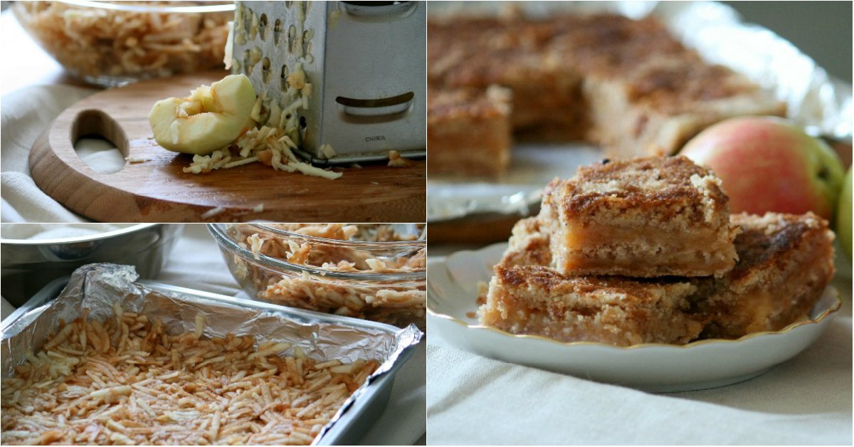 Насыпной пирог с яблоками и творогом в духовке рецепт с фото