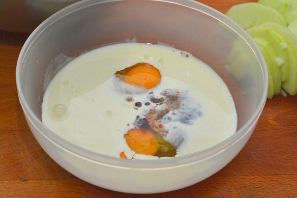 яблочный панкейк фото